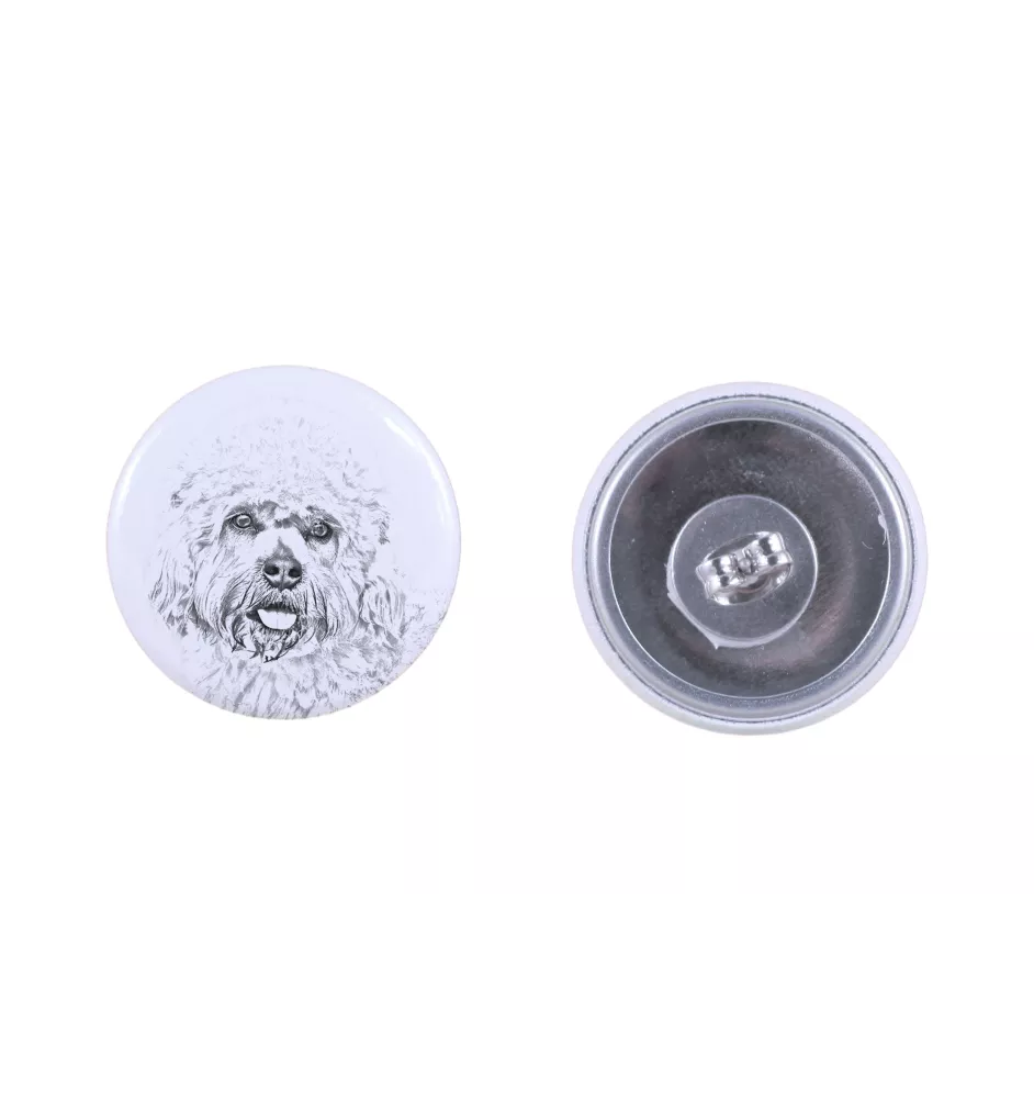 Dandie Dinmont Terrier, Hindlee Terrier - unique dog earrings, your pet on a keychain, Art-Dog's own brand