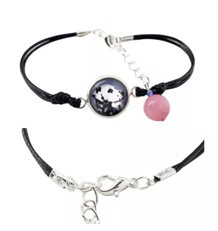 Dalmatien - bracelet dans une boîte avec votre photo, bijoux féminins, cadeau parfait de la marque Art-Dog