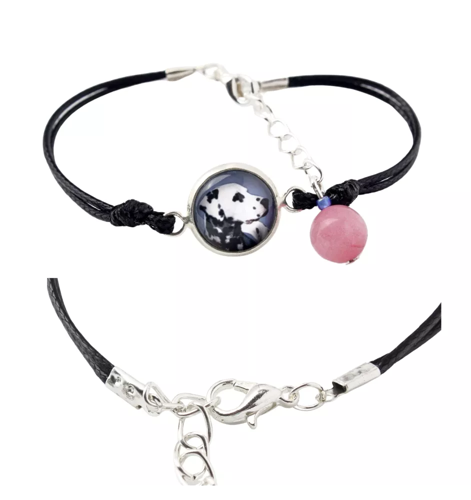 Dalmatien - bracelet dans une boîte avec votre photo, bijoux féminins, cadeau parfait de la marque Art-Dog