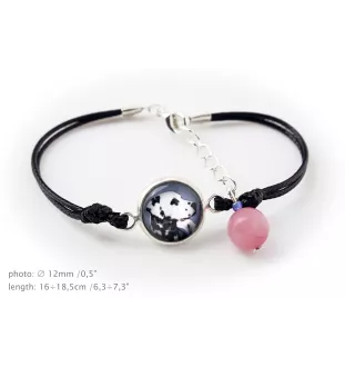 Dalmatien - bracelet dans une boîte avec votre photo, bijoux féminins, cadeau parfait de la marque Art-Dog