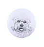 Dandie Dinmont Terrier, Hindlee Terrier - pin with your dog, add your own photo, Art-Dog brand