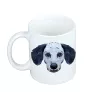 Dalmatiner, Dalmatinac - Becher mit einem Bild und dem Schriftzug geometrischer Hund Art-Dog
