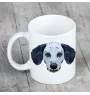 Dalmatiner, Dalmatinac - Becher mit einem Bild und dem Schriftzug geometrischer Hund Art-Dog
