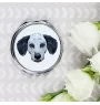 Dalmatien - miroir avec une image et un motif géométrique de la marque Art-Dog