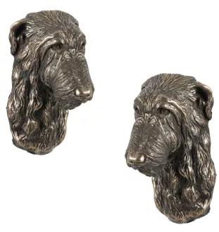 Deerhound, Scottish Deerhound - Dog statue, hanging bust, unique decoration for dog lover by Art-Dog brand