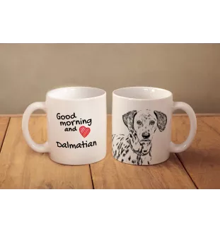 Dalmatien - tasse avec chien, tasse avec photo, cadeau personnalisé de la marque Art-Dog