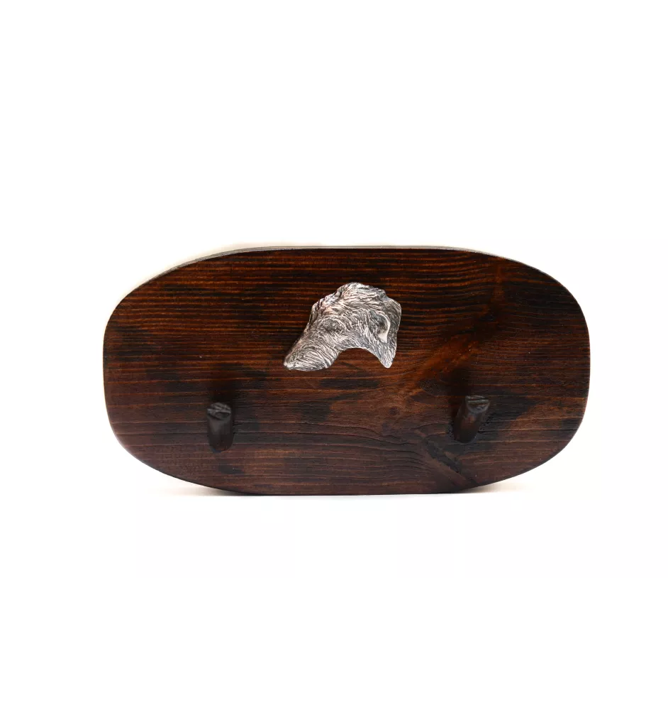 Deerhound, Scottish Deerhound - porte-accessoires, porte-médailles pour chiens, crochets pour clés par Art-Dog