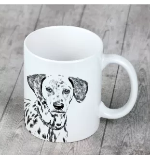 Dalmatiner, Dalmatinac - Tasse mit Hund, Tasse mit Bild, personalisiertes Geschenk der Marke Art-Dog