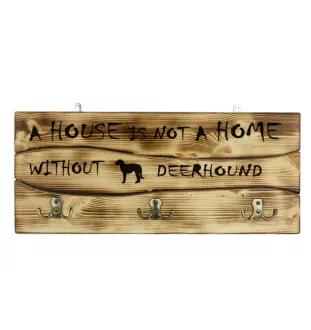 Deerhound, Scottish Deerhound - clothes hanger with a dog, medal display, home decoration from the Art-Dog brand