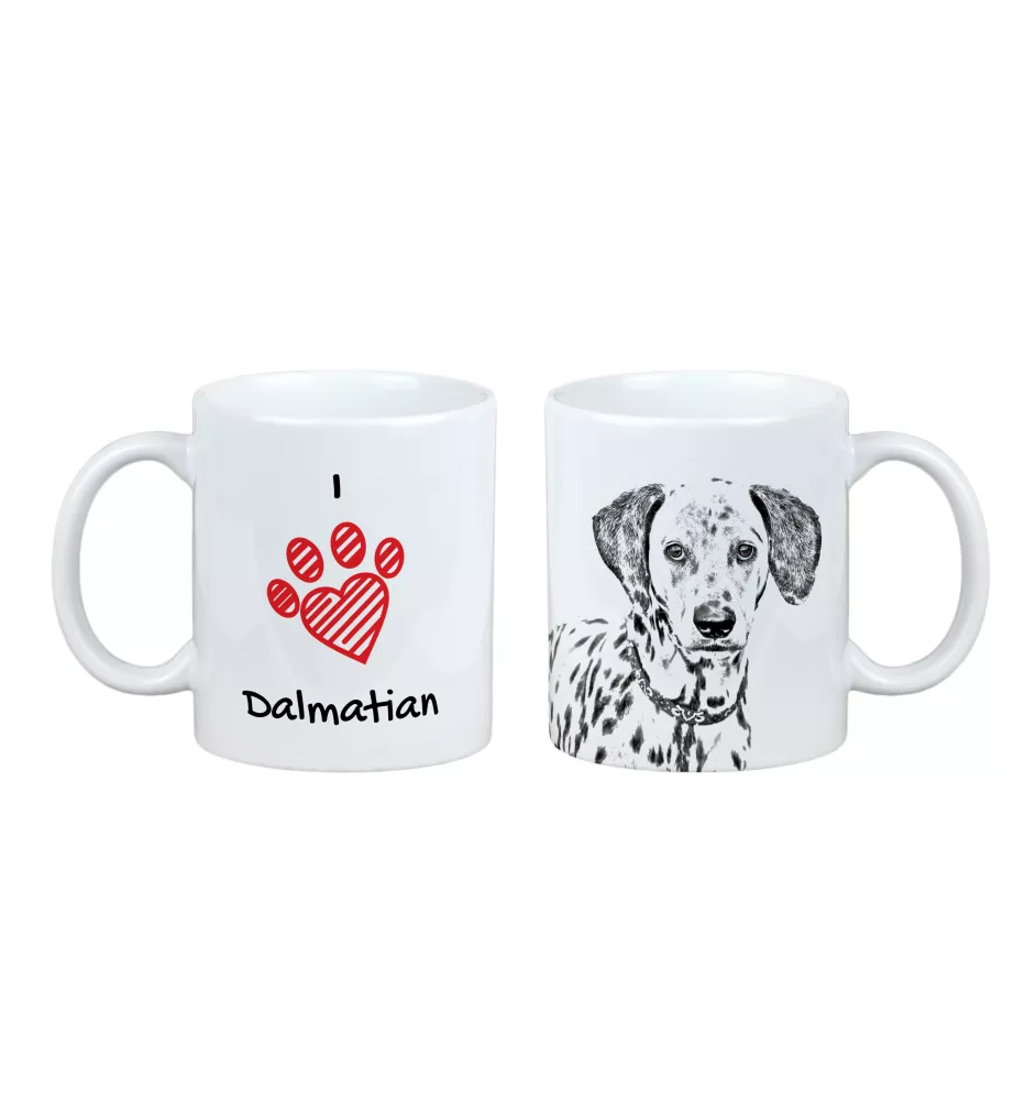 Dalmatiner, Dalmatinac - Tasse mit Hund, entzückende Tasse mit Grafik, Geschenk mit Ihrem Foto von der Marke Art-Dog