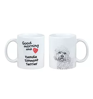 Dandie Dinmont Terrier - tasse avec chien, tasse avec photo, cadeau personnalisé de la marque Art-Dog