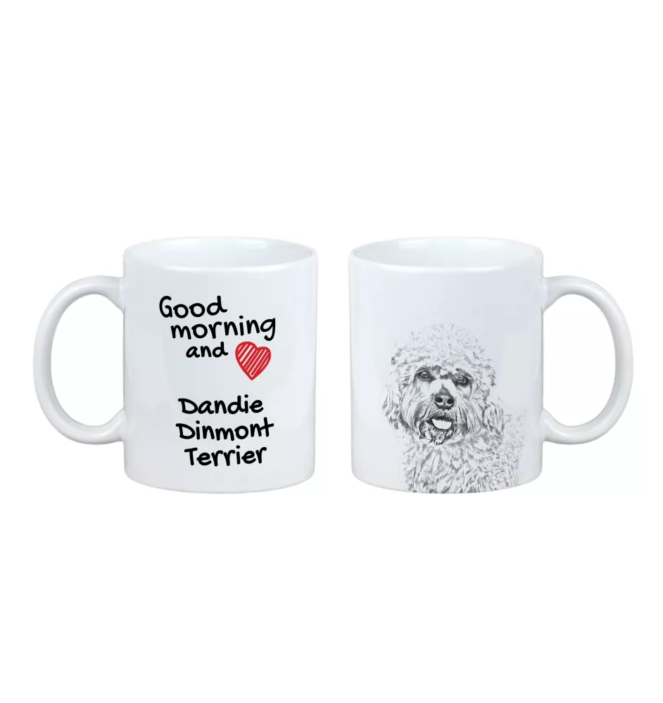 Dandie Dinmont Terrier - tasse avec chien, tasse avec photo, cadeau personnalisé de la marque Art-Dog