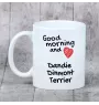 Dandie Dinmont Terrier - tasse avec chien, tasse avec photo, cadeau personnalisé de la marque Art-Dog