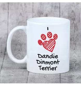 Dandie Dinmont Terrier - Tasse mit Hund, entzückende Tasse mit Grafik, Geschenk mit Ihrem Foto von der Marke Art-Dog