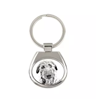 Deerhound, Scottish Deerhound - porte-clés avec chien, porte-clés imprimé, breloque personnalisée de la marque Art-Dog