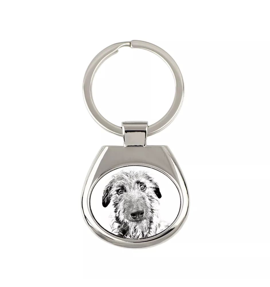 Deerhound, Scottish Deerhound - porte-clés avec chien, porte-clés imprimé, breloque personnalisée de la marque Art-Dog