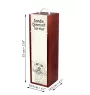 Dandie Dinmont Terrier - boîte à vin avec chien, boîte à alcool avec graphisme, boîte cadeau personnalisée de la marque Art-Dog