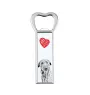 Deerhound, Scottish Deerhound - bottle opener with a dog, personalized fridge opener, unique gift for a man by Art-Dog brand