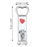 Deerhound, Scottish Deerhound - bottle opener with a dog, personalized fridge opener, unique gift for a man by Art-Dog brand