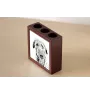 Deerhound, Scottish Deerhound - pen holder with a dog, desk organizer with a print, personalized desk decoration from the Art-Dog brand.