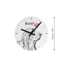 Deerhound, Schottischer Hirschhund, Scottish Deerhound - Wanduhr mit Hund, Regal Uhr mit Druck, personalisierte Hausdekoration von Art-Dog.