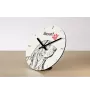 Deerhound, Schottischer Hirschhund, Scottish Deerhound - Wanduhr mit Hund, Regal Uhr mit Druck, personalisierte Hausdekoration von Art-Dog.