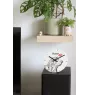 Deerhound, Scottish Deerhound - wall clock with a dog, shelf clock with a print, personalized home decoration from the Art-Dog brand
