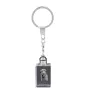 Deerhound, Scottish Deerhound - Crystal key ring with dog photo, illuminated key ring, unique gift by Art-Dog brand