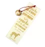 Deerhound, Schottischer Hirschhund, Scottish Deerhound - Lesezeichen mit Hund, personalisiertes Lesezeichen, Geschenk für Bücherwurm von der Marke Art-Dog