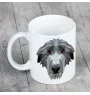 Deerhound, Schottischer Hirschhund, Scottish Deerhound - Becher mit einem Bild und dem Schriftzug geometrischer Hund Art-Dog