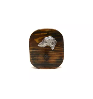 Deerhound, Scottish Deerhound - porte-clés, porte-clés avec chien pour les médailles, crochet pour les clés de la marque Art-Dog