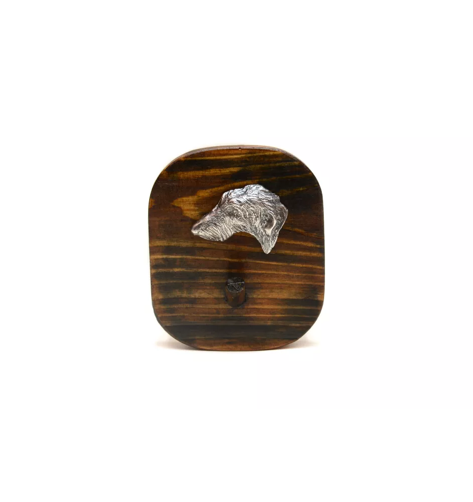 Deerhound, Scottish Deerhound - porte-clés, porte-clés avec chien pour les médailles, crochet pour les clés de la marque Art-Dog