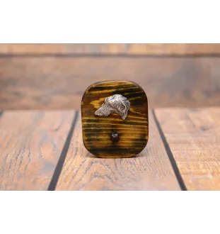 Deerhound, Scottish Deerhound - leash hanger, medal hanger with dog, key hook from Art-Dog brand