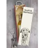 Deerhound, Scottish Deerhound - boîte à vin avec chien, boîte à alcool avec graphisme, boîte cadeau personnalisée de la marque Art-Dog