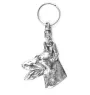 Dobermann - Versilberte Hund Anhänger, Handtasche Dekoration, Rucksack-Anhänger von Art-Dog Marke