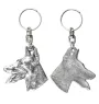 Dobermann, Dobermann Pinscher - Pendentif argenté avec un chien dans une boîte décorative, décoration de sac à main, pendentif de sac à dos par la marque Art-Dog