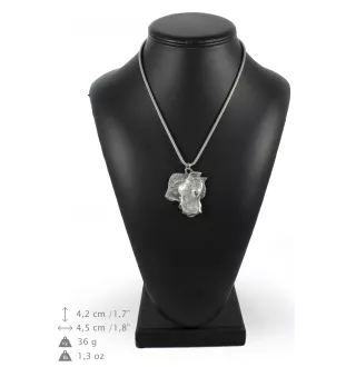 Dogue argentin, Dogo argentino - Collier pour chien, bijoux uniques pour les fans de chiens, pendentif vipère unique de la marque Art-Dog