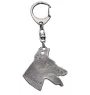 Dobermann, Dobermann Pinscher - Porte-clés argenté avec un chien dans une boîte cadeau, décoration de sac à main, pendentif de sac à dos par la marque Art-Dog