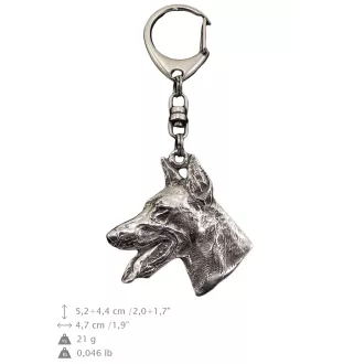 Doberman brelok w pudełku Art-Dog