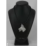 Dobermann - Halskette mit Hund, versilberter Anhänger für Hundefans, einzigartiger Schmuck der Marke Art-Dog