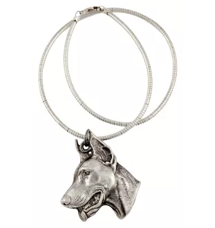 Dobermann, Dobermann Pinscher I - Collier pour chien, bijoux uniques pour les fans de chiens, pendentif vipère unique de la marque Art-Dog