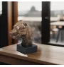 Dogo Argentino - Dog statue, bust on stone base, sculpture, trophy for dog show by Art-Dog brand