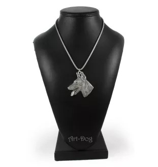Dobermann, Doberman Pinscher, Dobie - Dog necklace, unique jewellery for the dog fan, unique adder pendant by Art-Dog brand