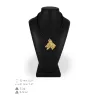 Dobermann, Dobermann Pinscher - Collier de chien dans une boîte cadeau, pendentif plaqué or pour les fans de chiens, bijoux remarquables par Art-Dog
