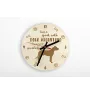 Dogo Argentino - clock with dog, wooden clock with engraving, personalised clock by Art-Dog