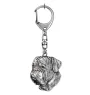 Dogue de Bordeaux II - Porte-clés argenté avec un chien dans une boîte cadeau, décoration de sac à main, pendentif de sac à dos par la marque Art-Dog