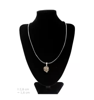 Dog z Bordeaux naszyjnik z podobizną Art-Dog