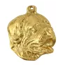 Bordeauxdogge, Dogue de Bordeaux I - Hundehalsband, vergoldeter Anhänger für Hundefans, einzigartiger Schmuck der Marke Art-Dog