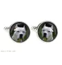 Argentinische Dogge, Dogo Argentino - Manschettenknöpfe, Hemdverzierung, Hemdanhänger der Marke Art-Dog