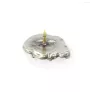 Dog z Bordeaux pin posrebrzony Art-Dog